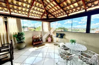 Cobertura à venda, 3 quartos, 1 suíte, 2 vagas, santa amélia - belo horizonte/mg
