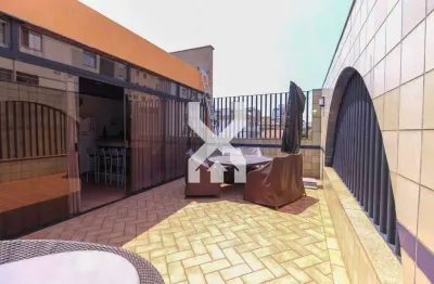 Cobertura à venda, 5 quartos, 2 suítes, 2 vagas, sagrada família - belo horizonte/mg