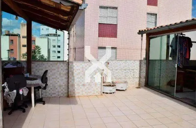 Cobertura à venda, 3 quartos, 1 suíte, 2 vagas, sagrada família - belo horizonte/mg