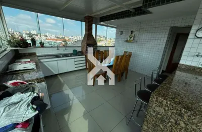 Cobertura à venda, 4 quartos, 1 suíte, 4 vagas, graça - belo horizonte/mg
