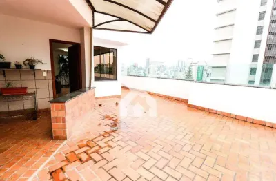 Cobertura à venda, 4 quartos, 1 suíte, 2 vagas, anchieta - belo horizonte/mg