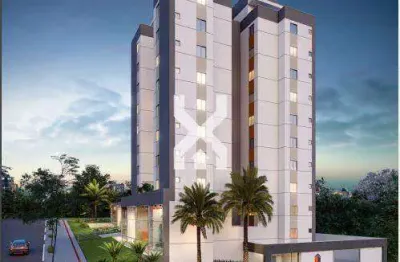 Apartamento à venda, 2 quartos, 1 suíte, 1 vaga, santa branca - belo horizonte/mg