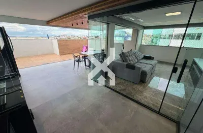 Cobertura à venda, 3 quartos, 1 suíte, 3 vagas, união - belo horizonte/mg