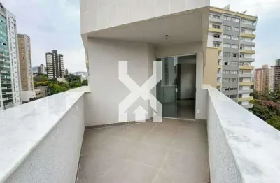 Cobertura à venda, 1 quarto, 1 suíte, 2 vagas, funcionários - belo horizonte/mg