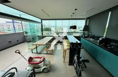 Cobertura à venda, 3 quartos, 1 suíte, 3 vagas, união - belo horizonte/mg