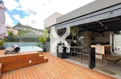 Cobertura à venda, 4 quartos, 1 suíte, 3 vagas, buritis - belo horizonte/mg