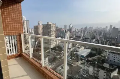 Apartamento para venda em praia grande, boqueirão, 1 dormitório, 1 banheiro, 1 vaga