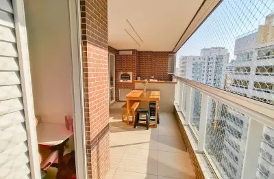 Apartamento para venda em praia grande, canto do forte, 2 dormitórios, 2 suítes, 3 banheiros, 2 vagas