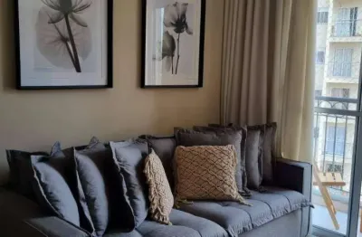 Apartamento dois dormitórios uma vaga - 57 m² - jardim tupanci - barueri