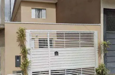 Casa com três dormitórios e duas vagas em jandira - jardim ana cristina