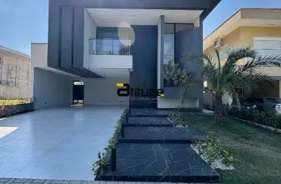 Casa a venda com 4 suítes - sistema alexa na iluminação - condomínio reserva santa anna