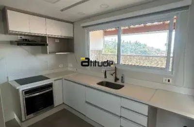 Barueri – casa mobiliada 2 dorms com suíte no condomínio nova barueri, 108m²