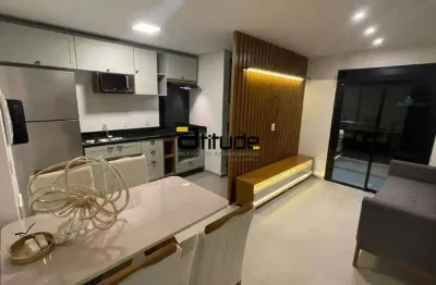 Apartamento mobiliado para locação no condomínio fiori - alphaville - barueri