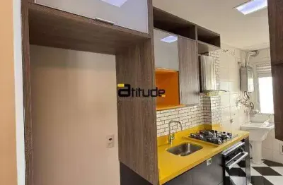 Apartamento para locação no condomínio no vision de 67 m² - 3 dormitórios - 2 banheiros -2 vagas de garagem - barueri