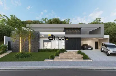 Reserva santa anna – casa térrea com 4 suítes, piscina e área gourmet