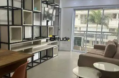Apartamento mobiliado à venda – 50m² | 1 suíte | 2 banheiros | 1 vaga | completo e moderno