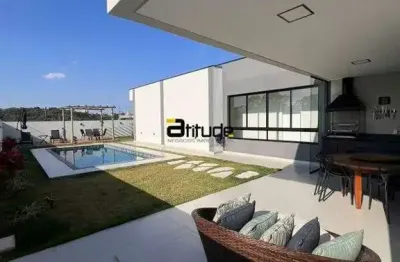 Casa de condomínio de luxo no reserva santa maria nature – jandira/sp | 4 suítes | piscina | alto padrão