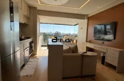 Apartamento para venda no condomínio aruanã - empresarial 18 do forte barueri