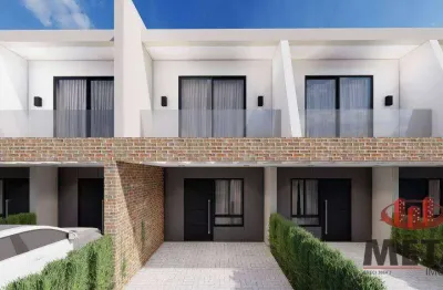 Casa com 2 dormitórios à venda, 90 m² por r$ 655.257,47 - boa vista - joinville/sc