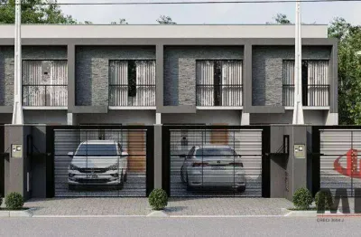 Casa com 2 dormitórios à venda, 93 m² por r$ 386.000,00 - nova brasília - joinville/sc