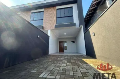 Casa com 3 dormitórios à venda, 109 m² por r$ 489.000,00 - guanabara - joinville/sc