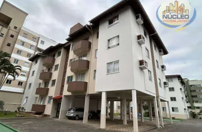 Apartamento com 3 dormitórios para alugar, 69 m² por r$ 2.148,52/mês - glória - joinville/sc
