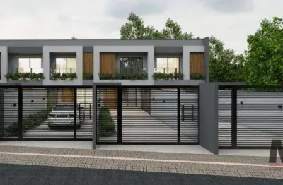 Sobrado com 3 dormitórios à venda, 111 m² por r$ 764.900,00 - saguaçu - joinville/sc