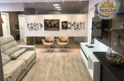 Cobertura com 2 dormitórios à venda, 117 m² por r$ 890.000,00 - américa - joinville/sc