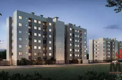 Apartamento com 2 dormitórios à venda, 5026 m² por r$ 349.143,50 - floresta - joinville/sc