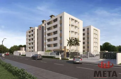 Apartamento com 2 dormitórios à venda, 52 m² por r$ 336.701,44 - espinheiros - joinville/sc