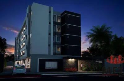 Apartamento com 2 dormitórios à venda, 48 m² por r$ 303.213,00 - itaum - joinville/sc