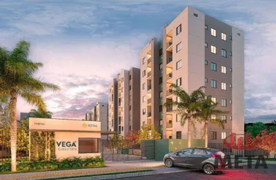 Apartamento com 2 dormitórios à venda, 46 m² por r$ 423.390,90 - costa e silva - joinville/sc