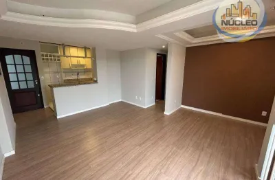 Apartamento com 2 dormitórios para alugar, 69 m² por r$ 2.337,26/mês - costa e silva - joinville/sc