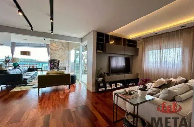 Cobertura com 4 dormitórios à venda, 278 m² por r$ 3.500.000,00 - anita garibaldi - joinville/sc