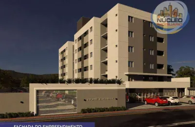 Apartamento giardino com 2 dormitórios à venda, 66 m² por r$ 297.200 - fátima - joinville/sc