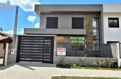 Casa nova com 3 dormitórios, sendo uma suíte à venda em novo hamburgo