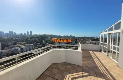 Cobertura  com terraço e piscina privativa, churrasqueira  em novo hamburgo - centro