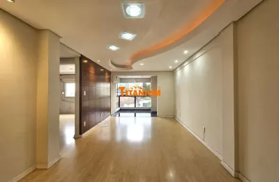 Apartamento à venda com 2 dormitórios, sacada integrada com churrasqueira, garagem fechada - bairro jardim mauá em novo hamburgo