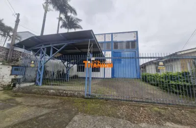 Aluguel de pavilhão com mezanino e garagem coberta em novo hamburgo, rio branco