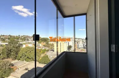 Apartamento 2 dormitórios, espaçoso, andar alto, bela vista, sacada integrada, de frente, sol manhã, garagem, prédio com elevador à venda em novo hamburgo, centro .
