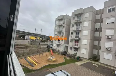 Apartamento semimobiliado em santo afonso, novo hamburgo - blumen residence