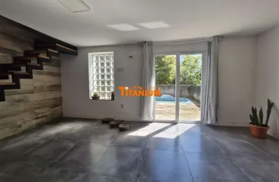 Casa para aluguel em novo hamburgo, bairro boa vista - churrasqueira, piscina e espaço gourmet
