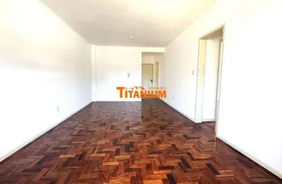 Apartamento com 2 dormitórios, bem no centro, sacada, sol da manhã, garagem à venda em novo hamburgo.