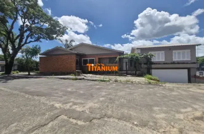 Casa para aluguel em novo hamburgo, bairro ideal, com churrasqueira e garagem coberta