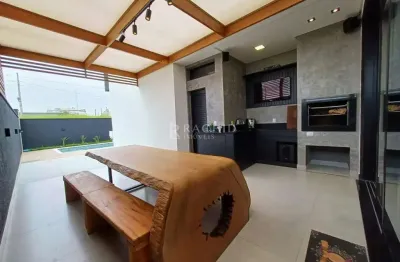 Casa em condomínio no residencial santa mônica  -  caçapava/sp