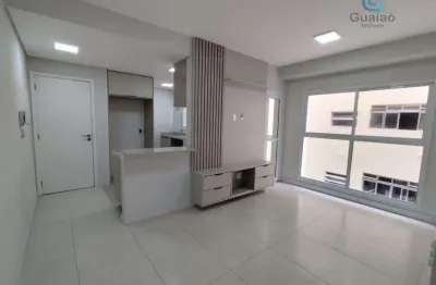 Vendo apartamento reformado, 02 suítes, 01 vaga garagem demarcada p/ carro elétrico, lazer completo, 50 metros da praia, aparecida, santos/sp