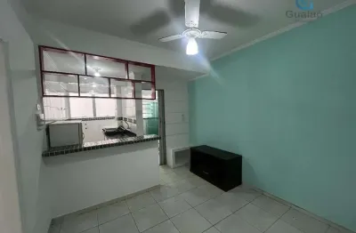 Alugo apartamento 1 dormitório rua trabulsi, ponta da praia, santos