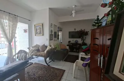 Vendo Apartamento Mobiliado de 2 dormitórios com 1 suíte, sacada e vaga demarcada na Vila Mathias em Santos