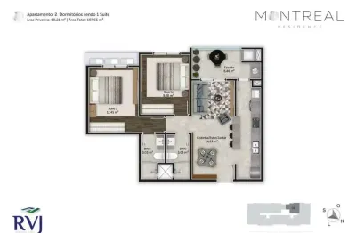 Apartamento com 2 quartos à venda na Rua João de Deus Machado, 308, Trindade, Florianópolis