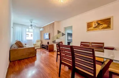 Apartamento para venda em santos, aparecida, 2 dormitórios, 1 suíte, 3 banheiros, 1 vaga